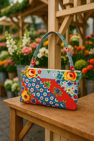 Luna Mini Handbag & Wristlet PDF Sewing Pattern