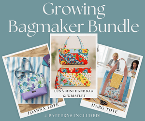 Growing Bagmaker Bundle - 4 Essential Bag Patterns