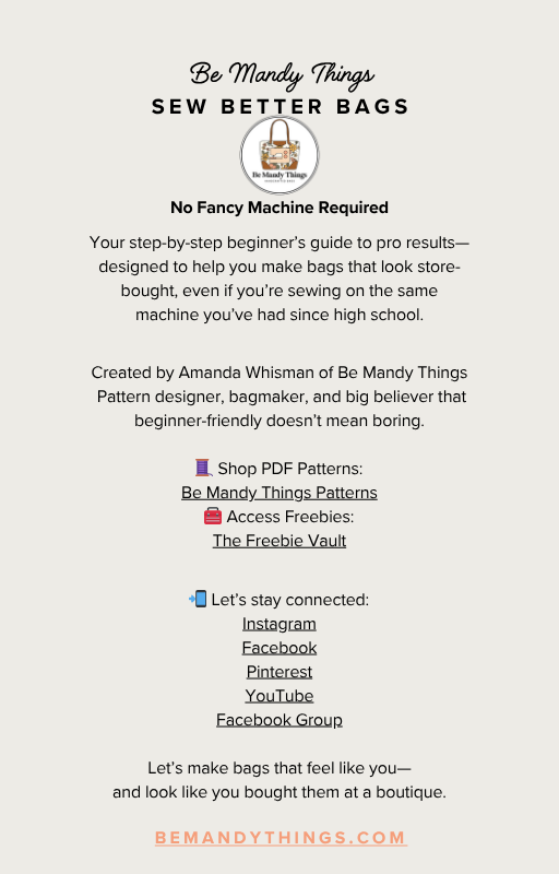 Sew Better Bags eBook + Joanna Tote Pattern Bundle