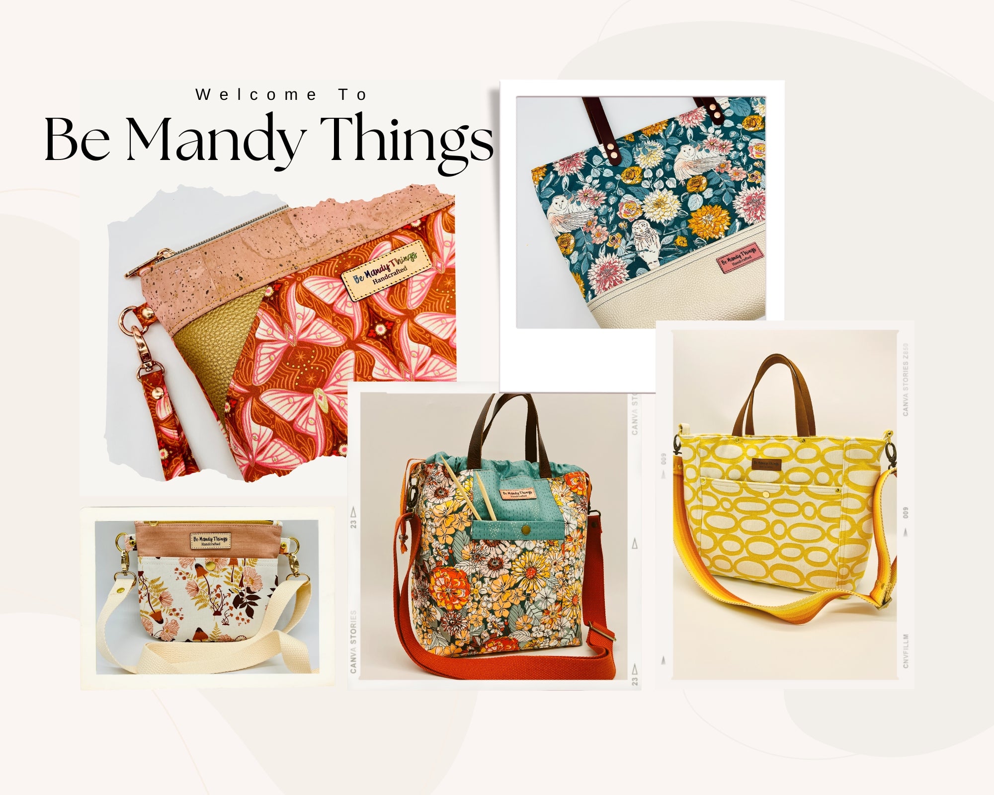 Zipper Pouches - Be Mandy Things