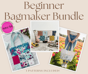Beginner Bagmaker Bundle - 3 Essential Patterns