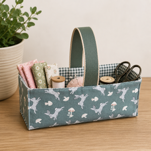 Bunnies Fabric Basket