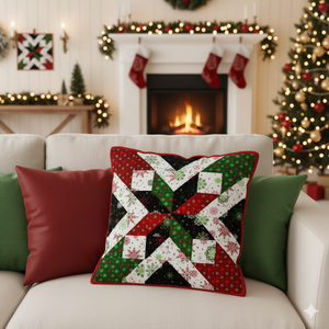 Shining Star Quilt Block - PDF Version