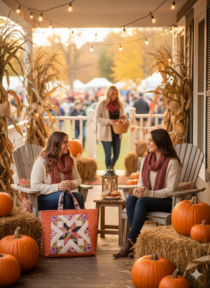 Starry Tote Bag Sewing Pattern - Quilted Tote PDF