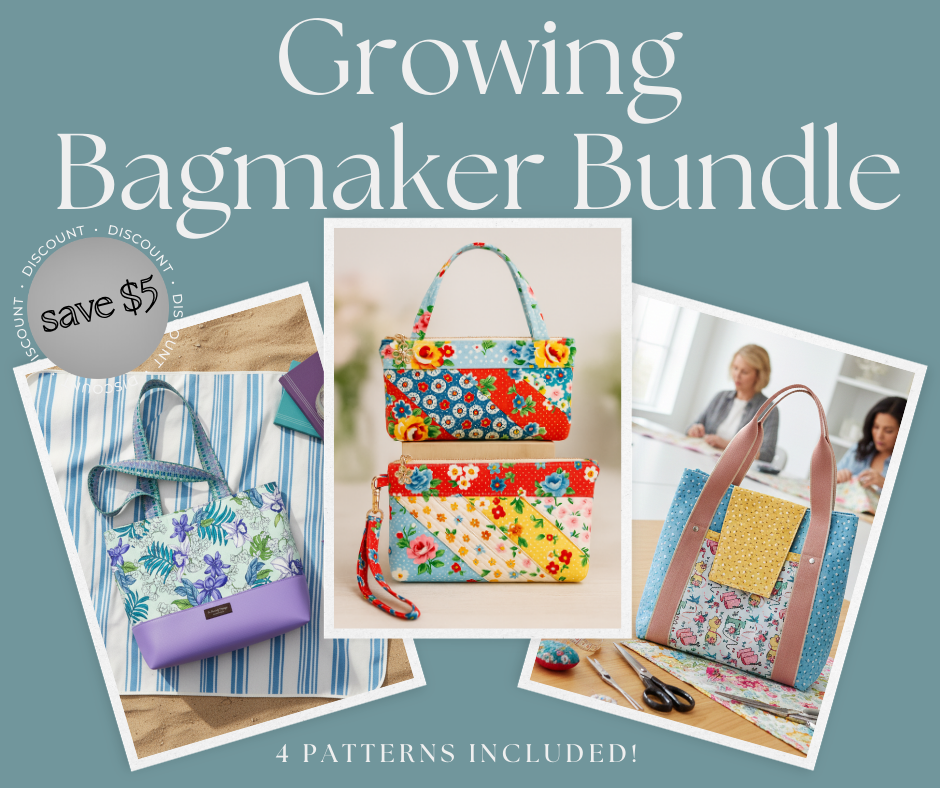 Growing Bagmaker Bundle - 4 Essential Bag Patterns