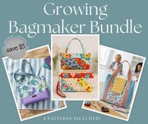 Growing Bagmaker Bundle - 4 Essential Bag Patterns
