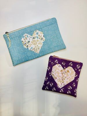 Heartfelt Pouch PDF Sewing Pattern