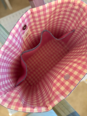 Starry Tote Bag Sewing Pattern - Quilted Tote PDF