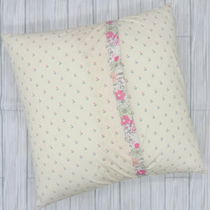 Quilted Heart Pillow Cover (Pillow not Included)