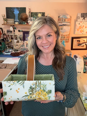 Gifted Stitches Basket Pattern - Fabric Basket PDF