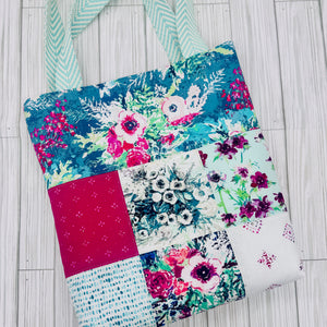 Floral Patchwork Tote