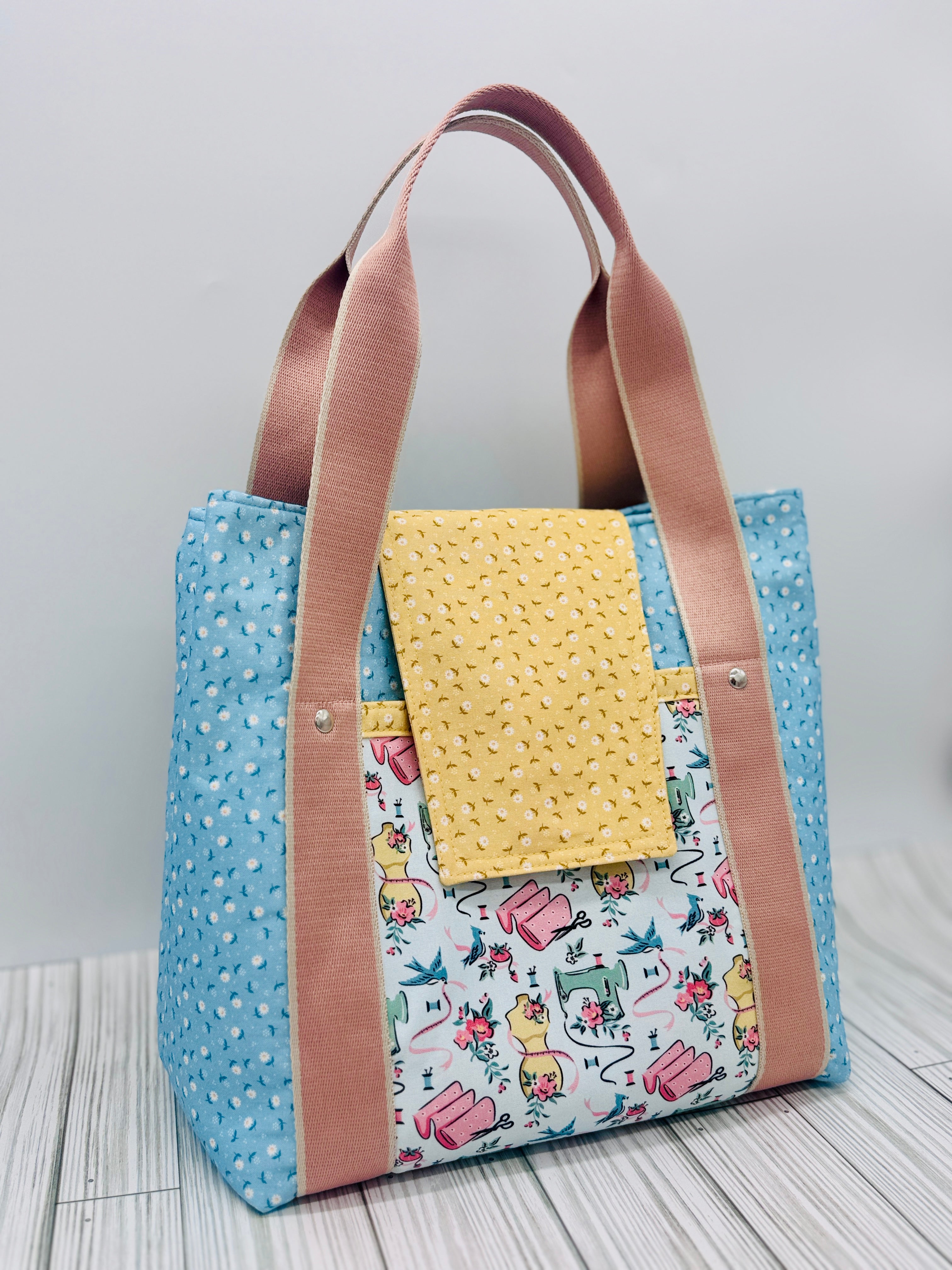 Marg Tote PDF Sewing Pattern - Be Mandy Things