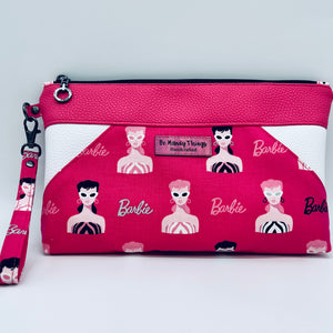 Retro Girl Vinyl Handbag