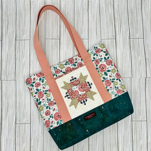 Cottage Farmhouse Tote