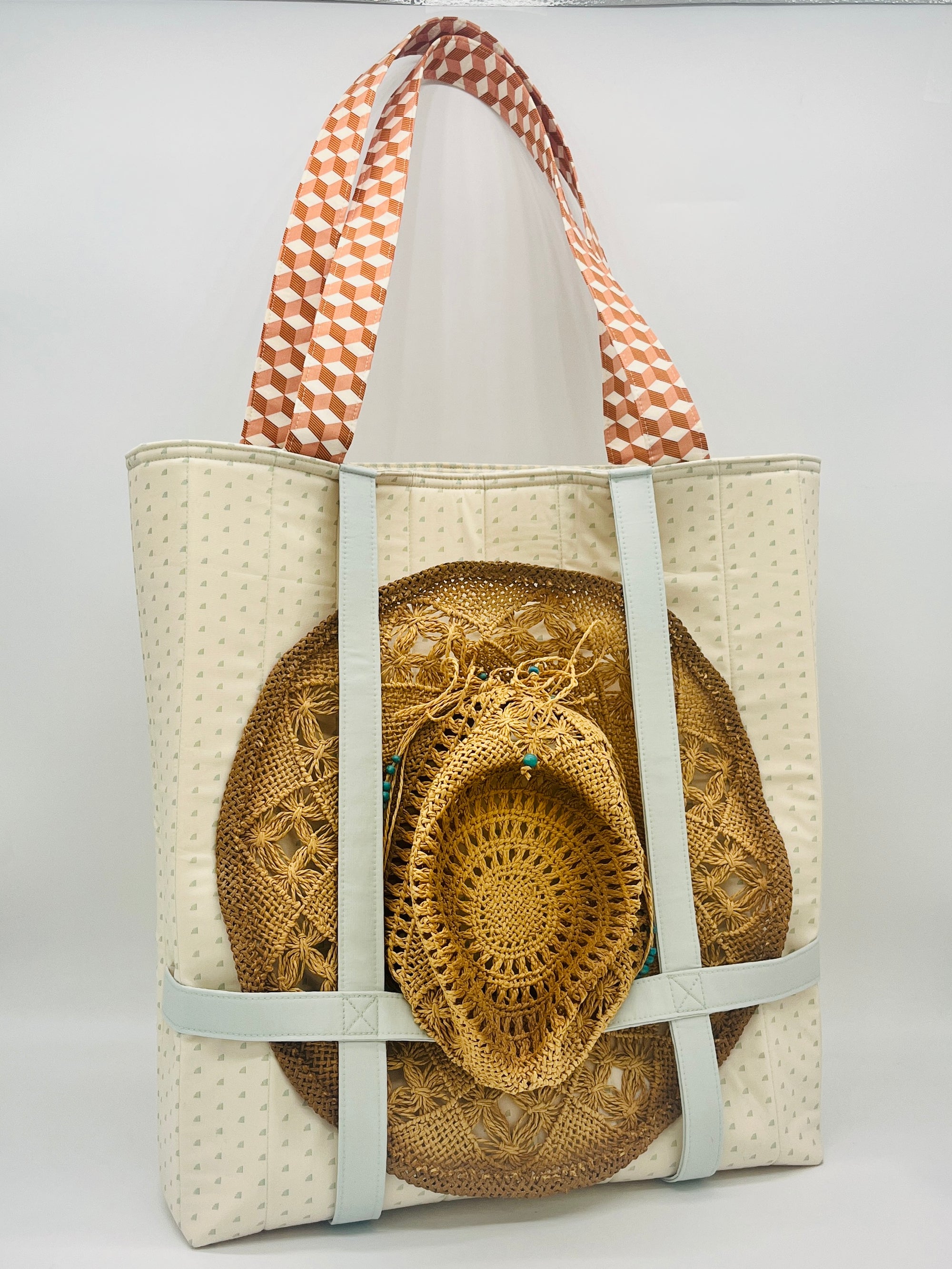 Quilted Hat Tote
