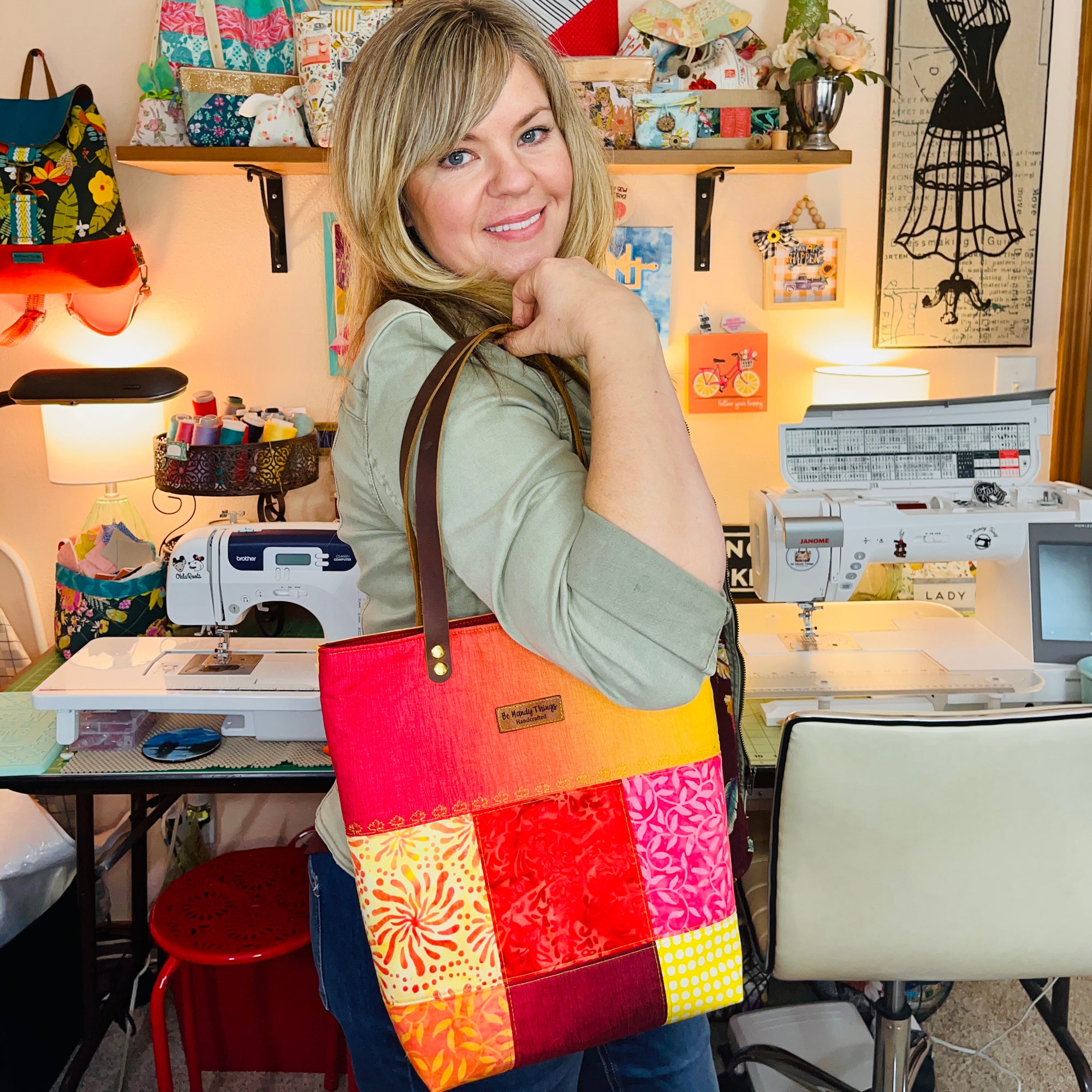 Sew Better Bags eBook + Easy Charm Tote Pattern Bundle