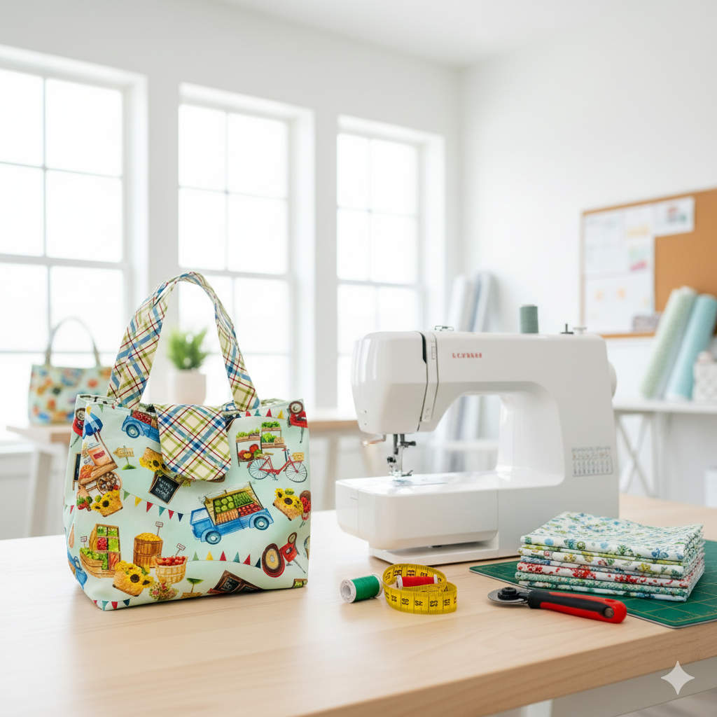 Sew Better Bags eBook + Let's Eat Lunchbox Pattern Bundle