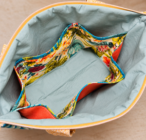 image of bag inside with 6 pockets