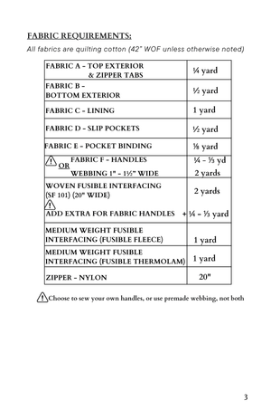 Mae Zipper Tote Bag Pattern + Video