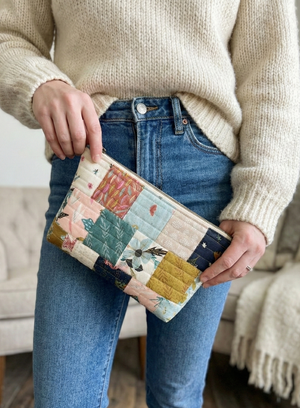 Patchwork Zipper Pouch