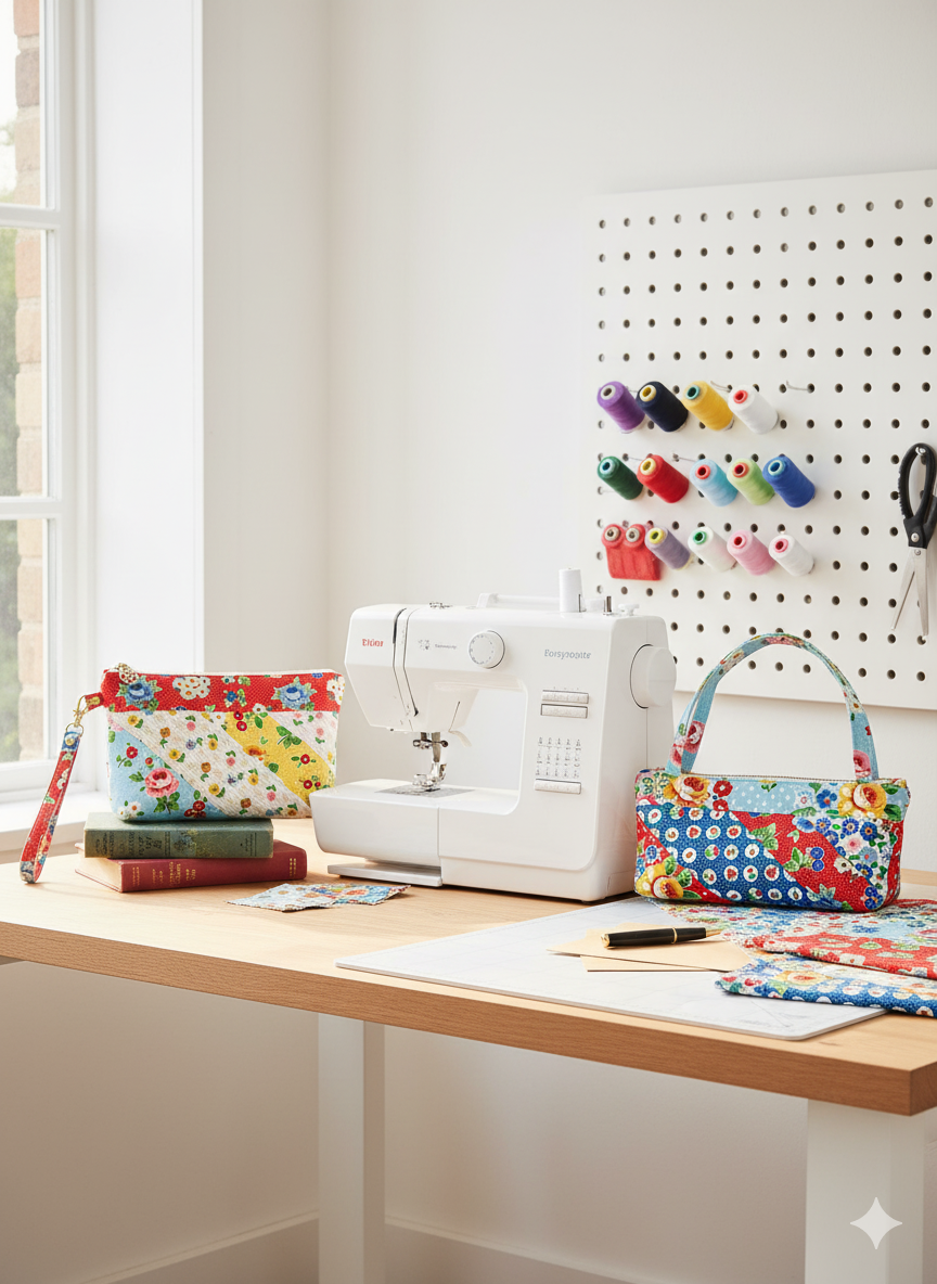 Sew Better Bags eBook + Luna Handbag & Wristlet Pattern Bundle