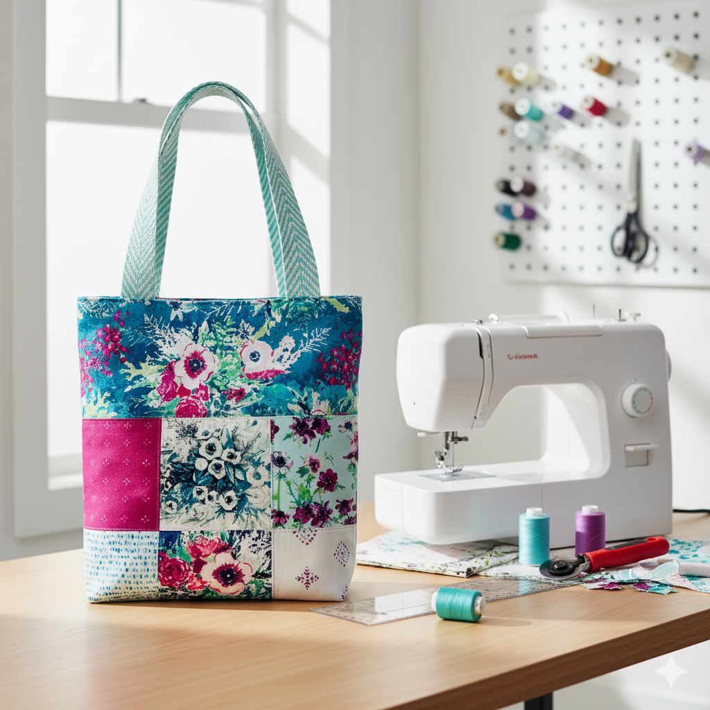 Sew Better Bags eBook + Easy Charm Tote Pattern Bundle