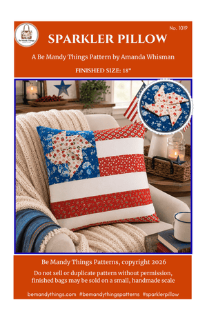 Sparkler Pillow Pattern — PDF Pattern