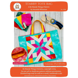 Sew Better Bags eBook + Starry Tote Pattern Bundle