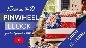 Sparkler Pillow Pattern — PDF Pattern