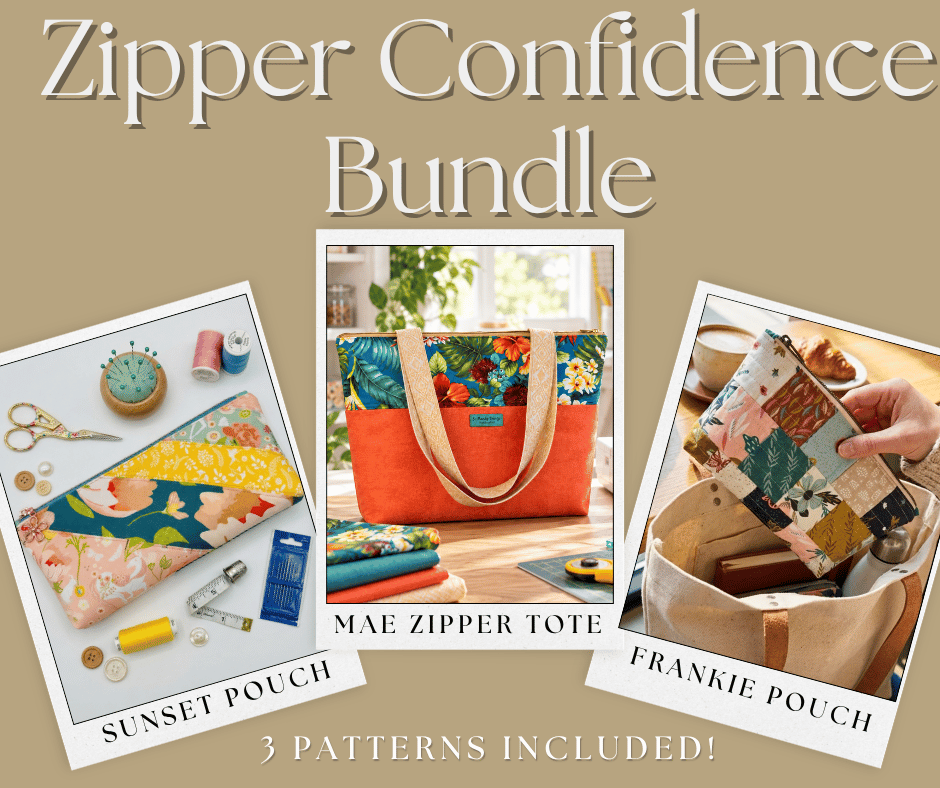 Zipper Confidence Bundle - 3 Zipper Patterns