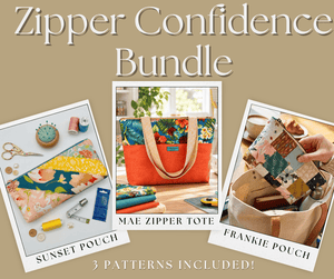 Zipper Confidence Bundle - 3 Zipper Patterns
