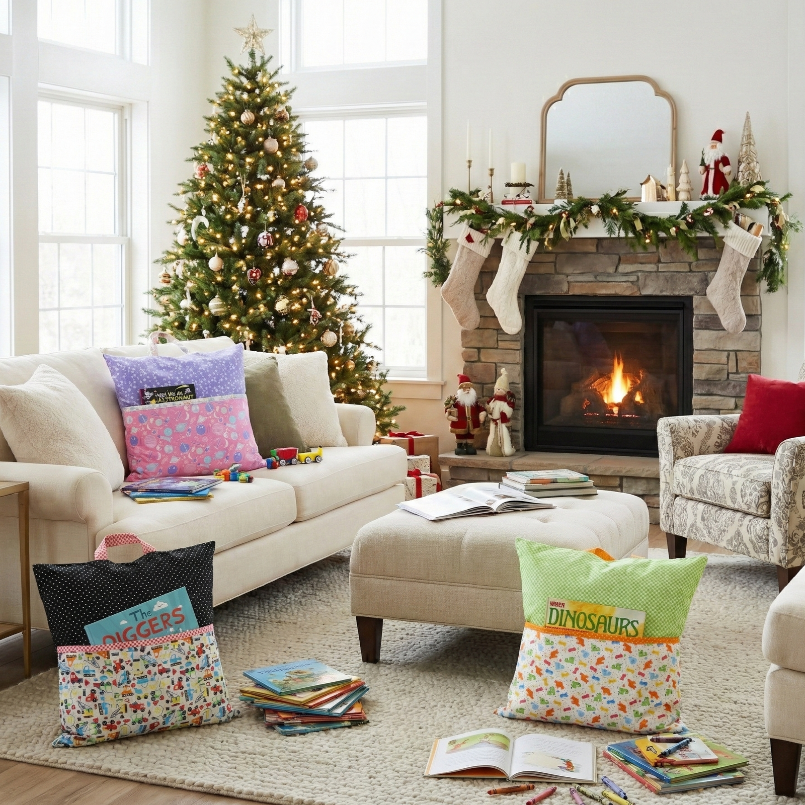 Reading Pillow Pattern - Free Project in Collaboration with Maywood Studio