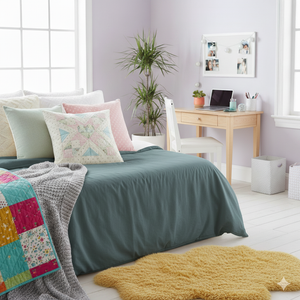 Quilted Heart Pillow Cover By Be Mandy Things