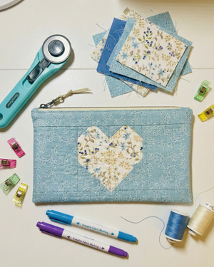 Heartfelt Pouch PDF Sewing Pattern