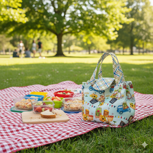 Let's Eat Lunchbox Pattern - PDF Version