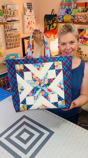 Farmer's Market Quilted Tote