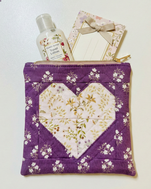 Heartfelt Pouch PDF Sewing Pattern